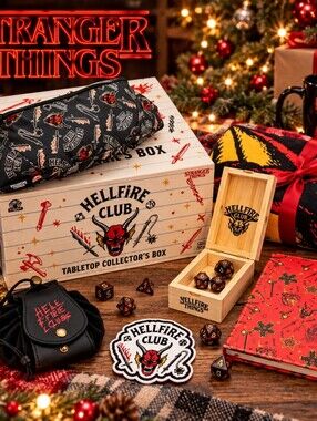 Stranger Things Tabletop Collectors Box NWT